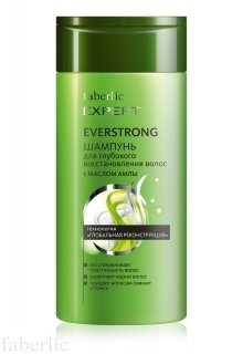Шампунь для глубокого восстановления волос с маслом амлы Everstrong