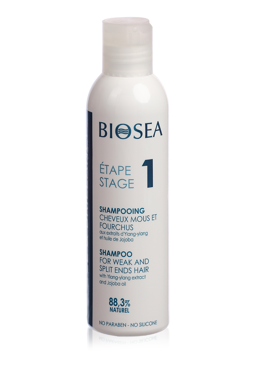 Шампунь для слабых и секущихся волос BIOSEA Force&Brillance