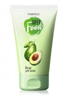 Шампунь-йогурт для всех типов волос «Авокадо» SuperFood