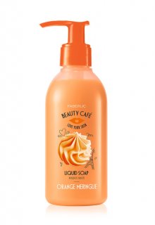 Жидкое мыло для рук «Апельсиновая меренга» Beauty Cafe