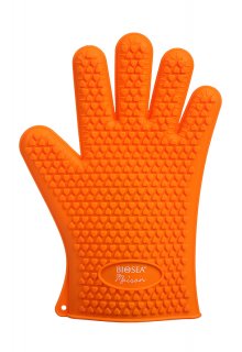 Силиконовая перчатка для горячего Biosea Maison, оранжевая